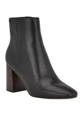 Audrina Block Heel Dress Booties