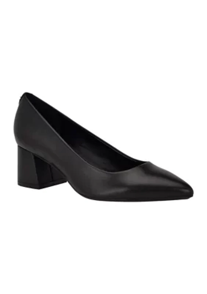 Lenott Slip On Pointy Toe Dress Pumps