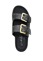 Mia 2 Strap Footbed Sandals