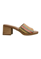 Women's Audrey One Band Block Heel Sandals