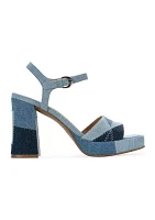 Jana Heeled Platform Sandals