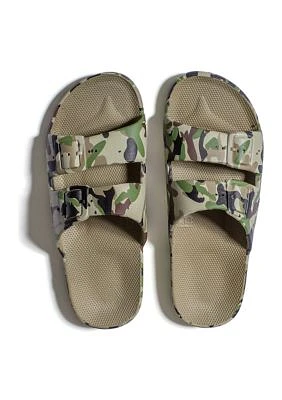 Moses Two Band Slide Sandals