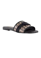 Blondie Jute Slide Sandals