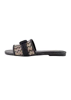 Blondie Jute Slide Sandals