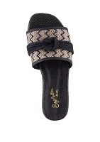 Blondie Jute Slide Sandals