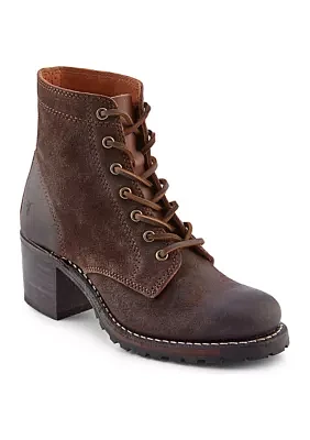 Sabrina 6G Lace Up Combat Boots