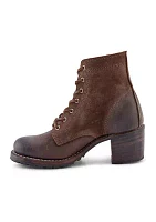 Sabrina 6G Lace Up Combat Boots