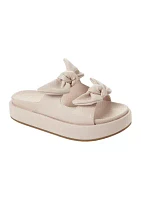 Kiki Bow Slide Footbed Sandals
