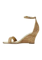 Jenna Wedge Cork Sandals