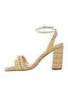 May Ankle Strap Rope Sandals