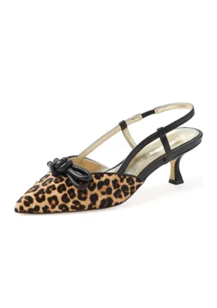 Palma Slingback Kitten Heels