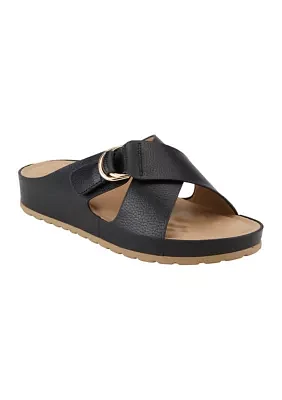 Rubia Footbed Sandals