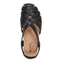 Berri Woven Casual Round Toe Slip-on Sandals