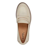 Javas Round Toe Casual Slip-on Penny Loafers