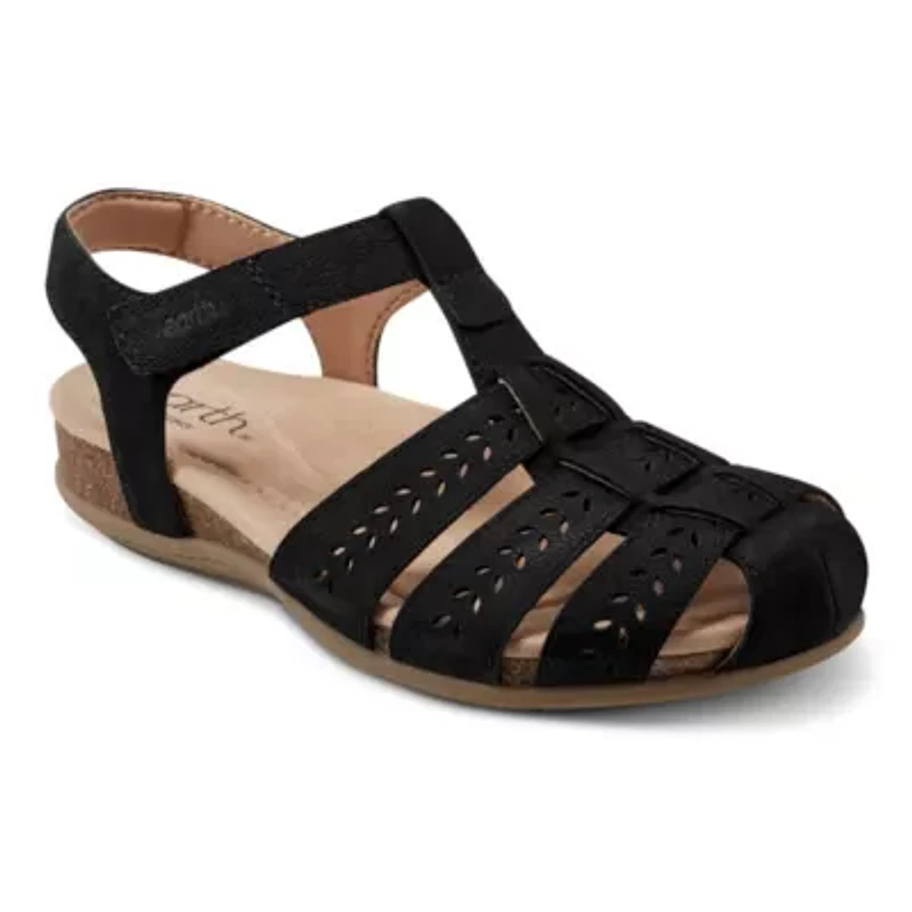 Birdy Closed Toe Strappy Footbed Casual Sandals