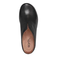 Kolia Round Toe Slip-on Casual Heeled Mules