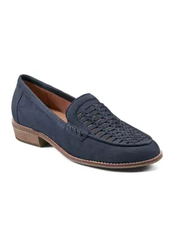 Elona Casual Slip On Round Toe Loafers