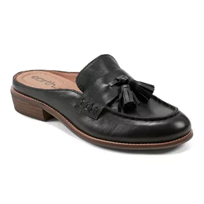 Everett Casual Slip On Round Toe Loafer Mules