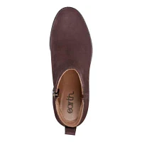 Marisole Block Heel Slip On Casual Booties