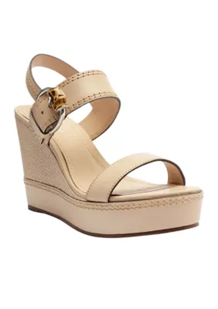 Sage Platform Sandals