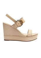 Sage Platform Sandals