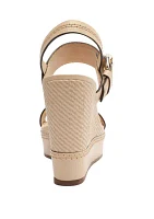 Sage Platform Sandals