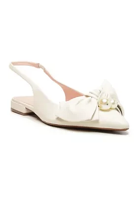 Pearl Ballet Slingback Flats