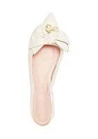 Pearl Ballet Slingback Flats