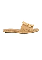 Lucy Slide Cork Sandals