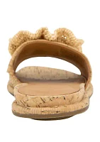 Lucy Slide Cork Sandals