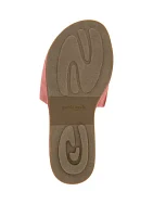 Lucy Slide Suede Sandals