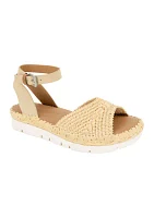 Lucille Raffia Sandals