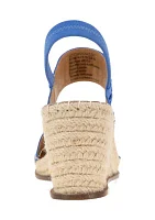 Elyssa 2 Band Braided Sandals