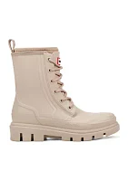 Diana Waterproof Lace Up Rain Boots