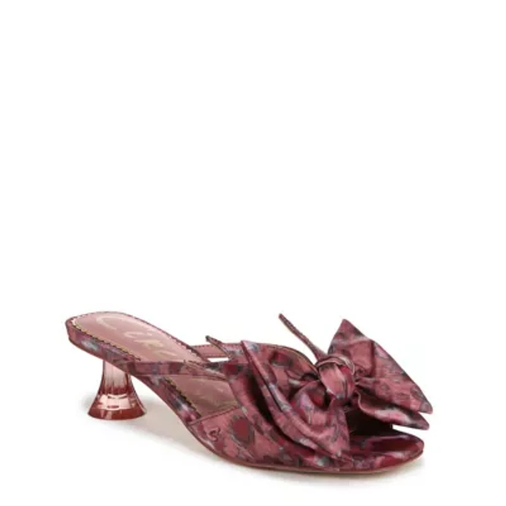 Natalina Kitten Heel Mule
