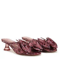 Natalina Kitten Heel Mule