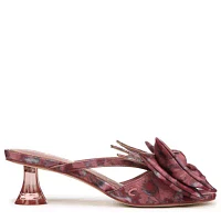 Natalina Kitten Heel Mule