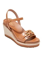 Cloudfeel Espadrille Link Wedge Sandals