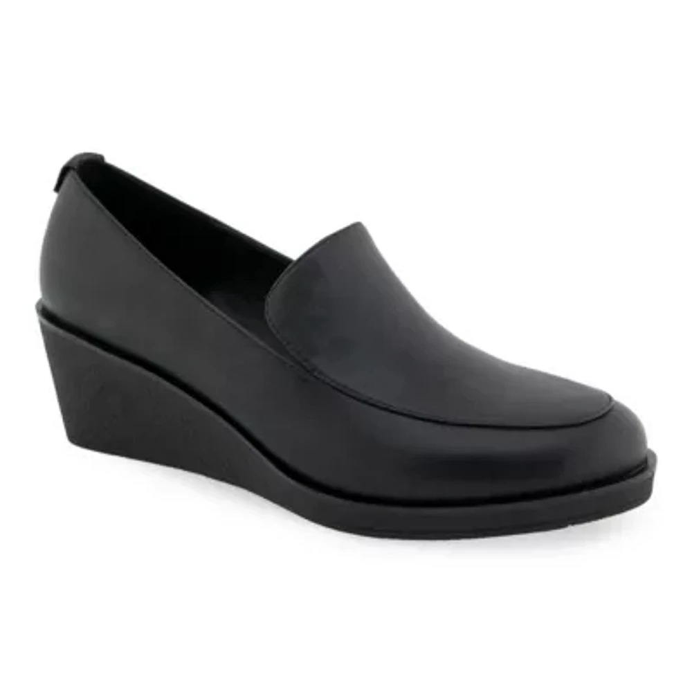 Basil Wedge Heel Loafer