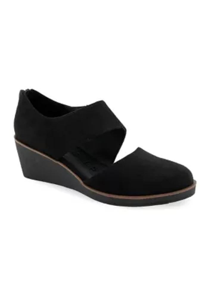 Beki Zip Wedge Heels