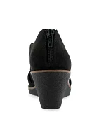 Beki Zip Wedge Heels