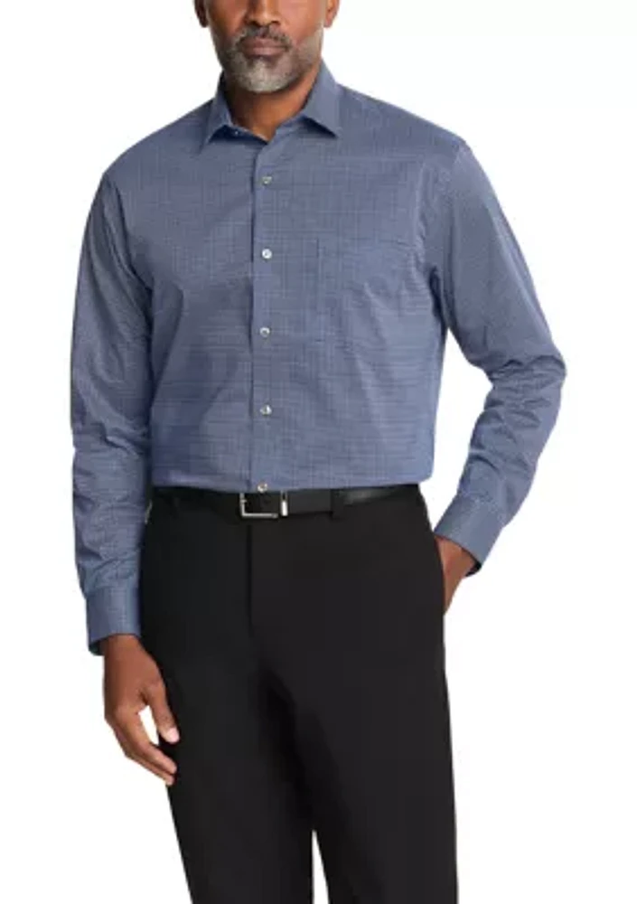 Men's Tall Ultra Wrinkle Free Stretch Collar Shirt