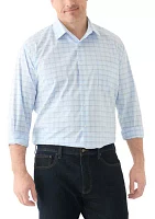 Men's Big Fit  Ultra Wrinkle Free Dress Shirt, Flex Collar