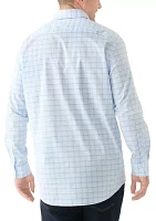 Men's Big Fit  Ultra Wrinkle Free Dress Shirt, Flex Collar