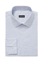 Men's Regular Fit Ultra Wrinkle Free Flex Collar Dress Shirt