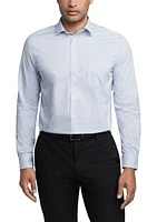 Men's Regular Fit Ultra Wrinkle Free Flex Collar Dress Shirt