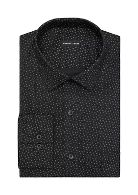 Regular Fit Printed Dress Shirt