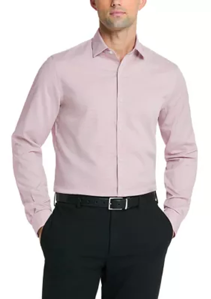 Men's Comfort Performance Slim Fit Dress Shirt