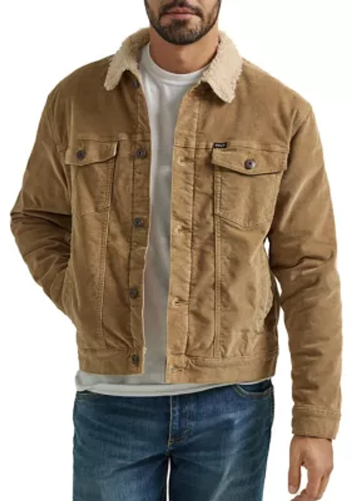 Men's Sherpa Lined Trucker Jacket