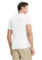 Smooth Fit Cotton Stretch Crew Neck Undershirt - 3 Pack